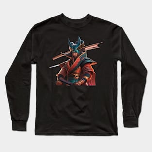 samurai Long Sleeve T-Shirt